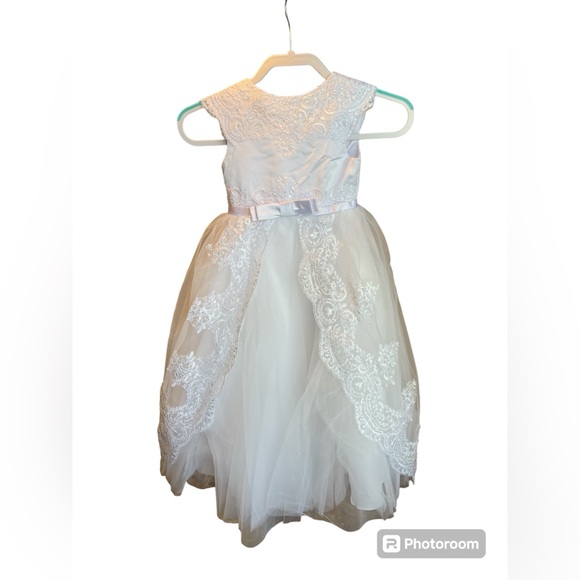 Fashion Boutique flower girl communion dress size 4-5 - Picture 3 of 11